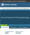 Annual Review of Phytopathology雜志封面